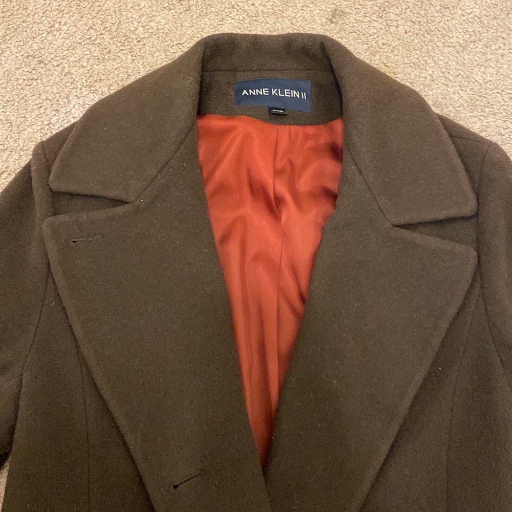 Vintage Wool Anne Klein long coat